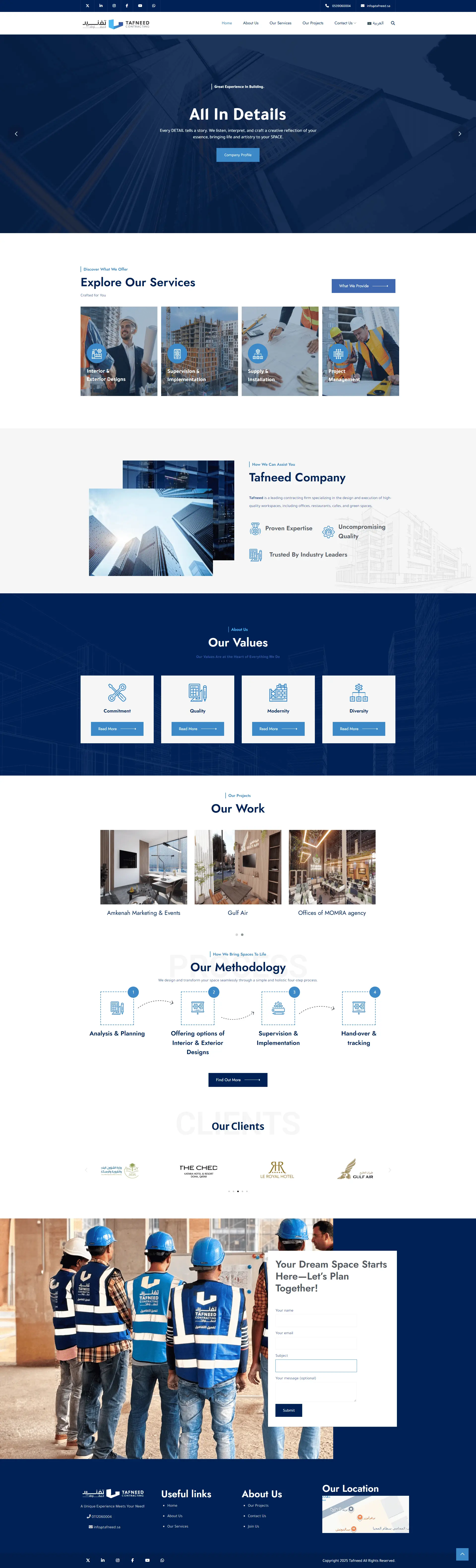 Tafneed Construction